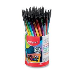 Grafitov ceruzka Black'Peps Energy Maped tvrdos HB mix 6 farieb