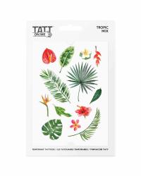 Vodeodoln doasn tetovaky Tropick rastliny TATTonMe mix