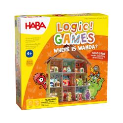 Logick hra pre deti Kde je Wanda Logic! GAMES Haba od 4 rokov