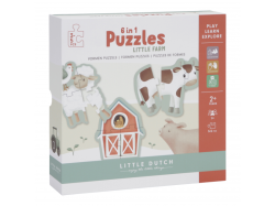 Little Dutch Kartnov puzzle Zvieratk Farma