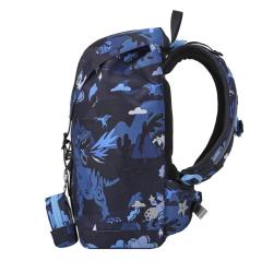 Frii of Norway Ergonomick kolsk taka Retro 22L Dinosaur Dark Blue 3