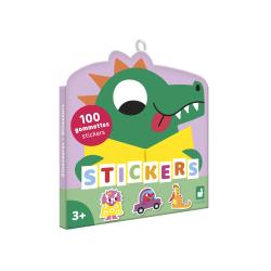 Janod Stickers Samolepky pre deti Dinosaurus 100 ks od 3 rokov