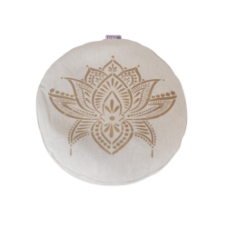 Bhaktik Meditan vank rune maovan prirodn s lotusom zlat